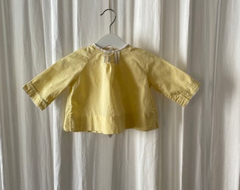 Yellow vintage A-line Baby Top Sonny’s Collection 9M