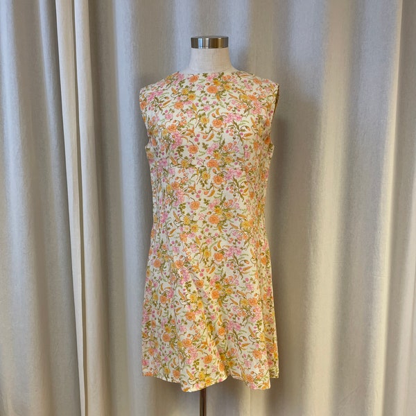 Vintage Floral Dress - Etsy