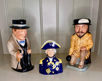 English Icons Toby Jug Collection