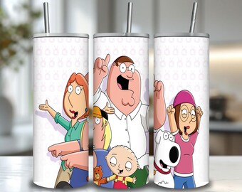 Funny Cartoon Tumbler Wrap: 20oz Sublimation Design (Digital Download)