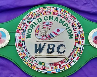 WBCレプリカチャンピオンシップベルト：フルサイズ大人用ボクシング