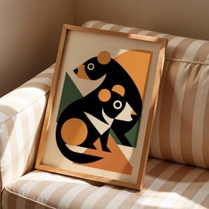 Plakat artystyczny Tasmanian Devils