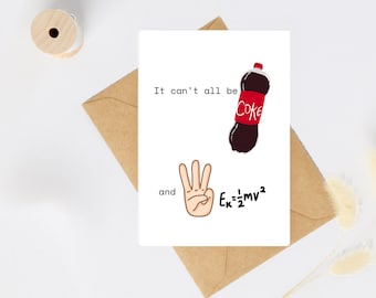 Cartão de aniversário atrevido, humor adulto engraçado, cartão para casal safado, em branco por dentro