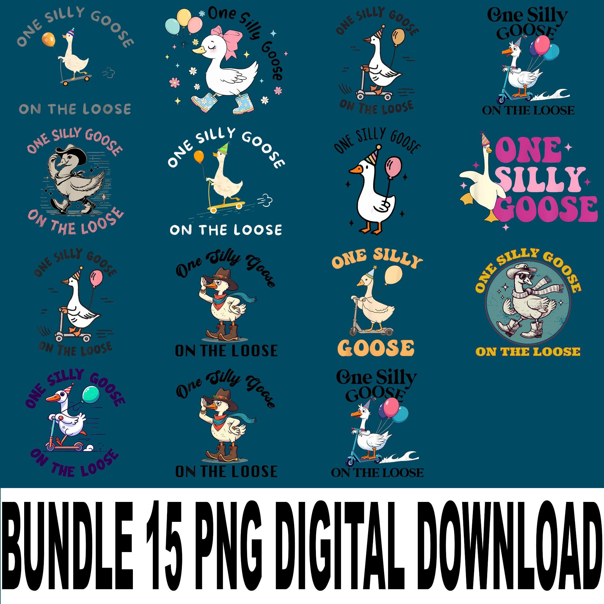 One Silly Goose on the Loose PNG β Funny Teacher Classroom Humor ...