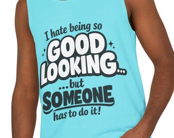 Unisex Funny Tank Top Gift For Her Hilarious Quote Shirt For Him With Sass Sleeveless Shirt For Gym Casual Tank Top For Streetwear