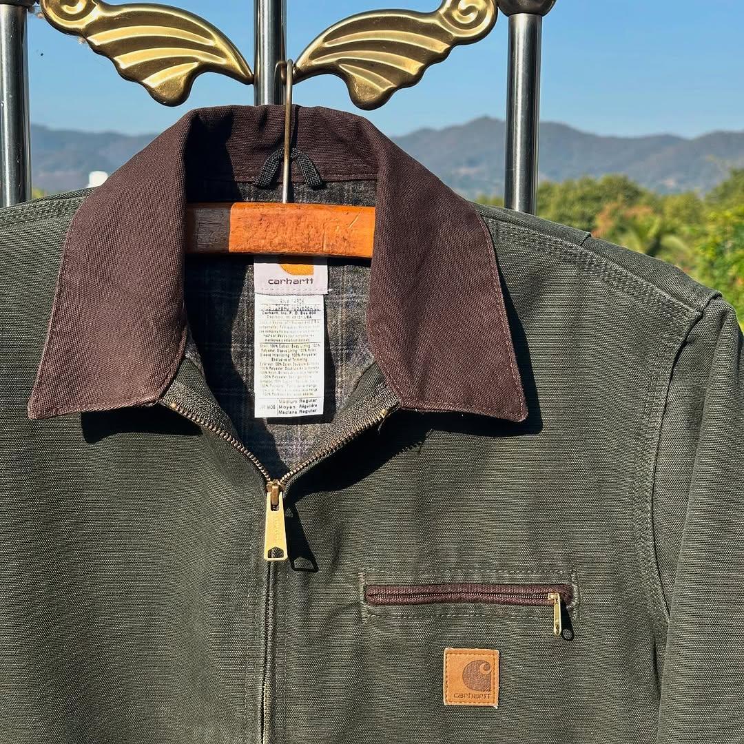carhartt カーハート Detroit Jacket J97 MOS モス 00's Carhartt デトロイトジャケット 
