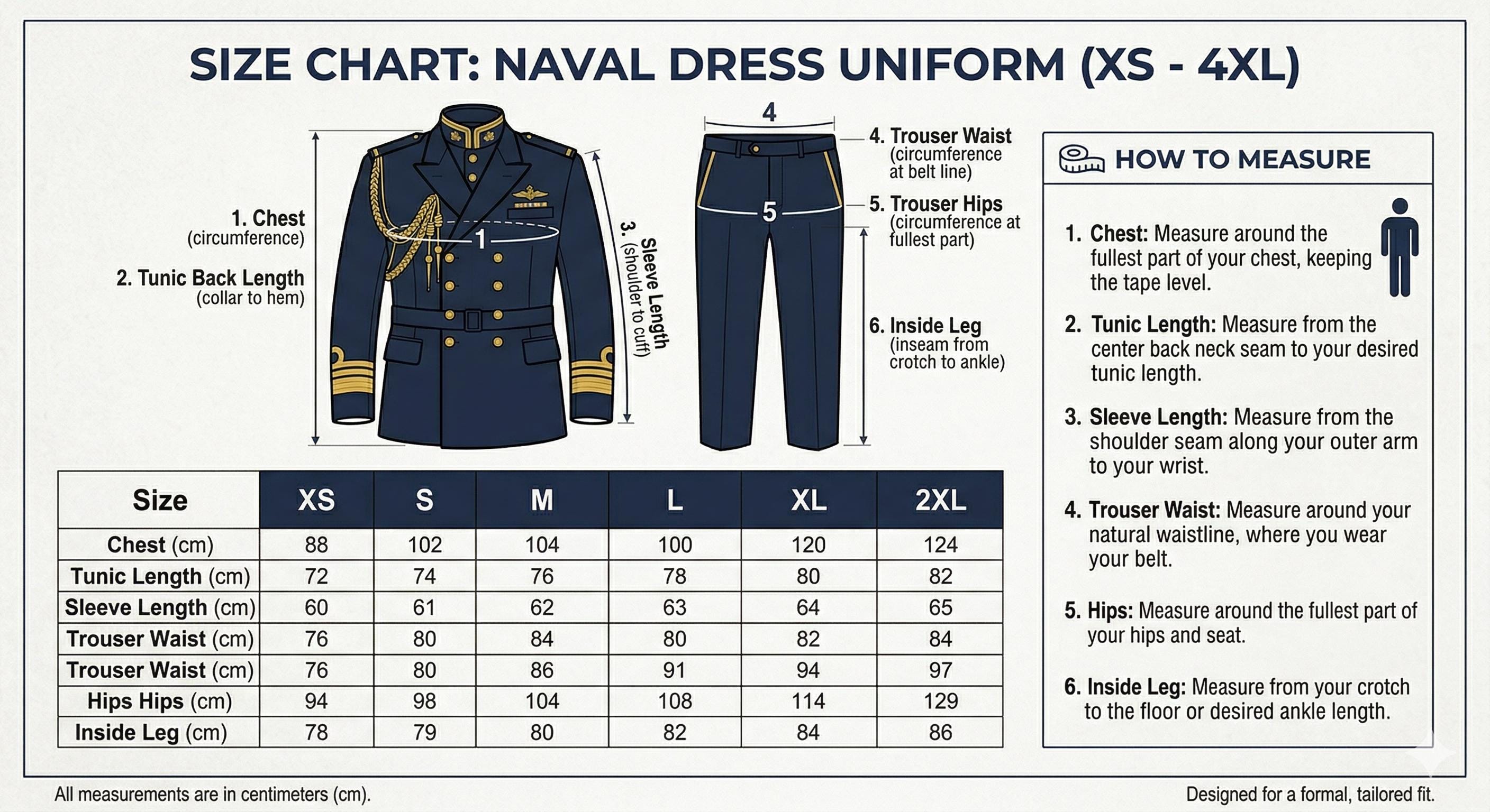 army dress blues uniform measurements Updates Uniform Guide