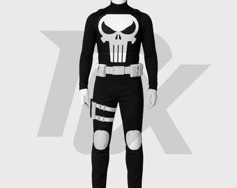 The Punisher Tactical Cosplay Suit:  Inspired by Marvel’s Vigilante Hero.