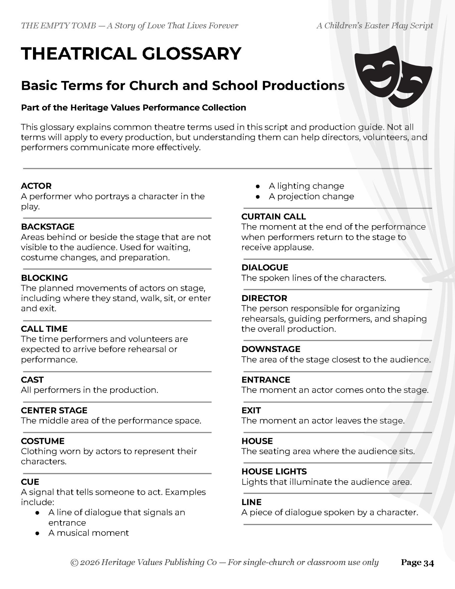 Children's Easter Play Script | Complete Church Production Kit (digital ...