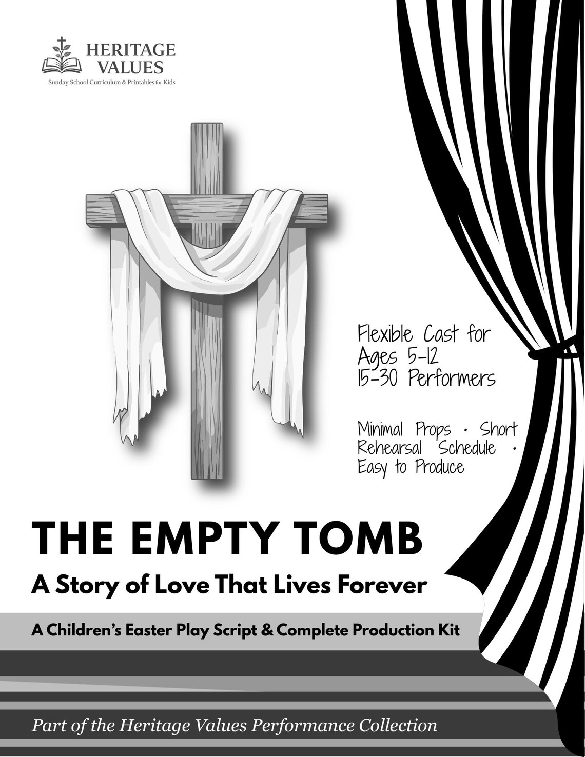 Easter Script For Children Children's Easter Play Script | Complete Church Production Kit (digital ...