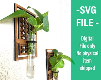 Propagation Station wall hanging cut file only - Rattan - Svg - laser cut file - glowforge