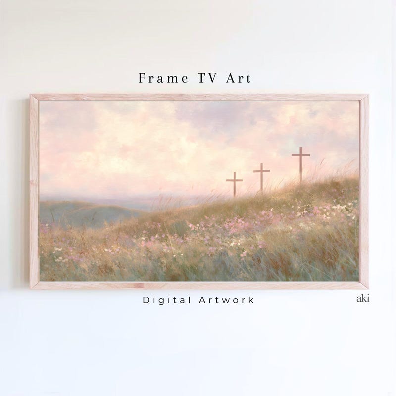 Smart Frame Tv Art Easter Etsy