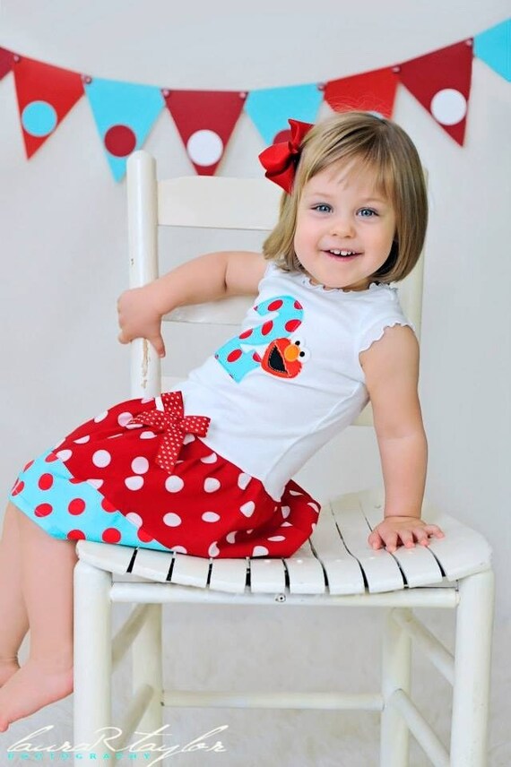 Items similar to Girls Custom Dress Girls Dress Birthday Dress Number