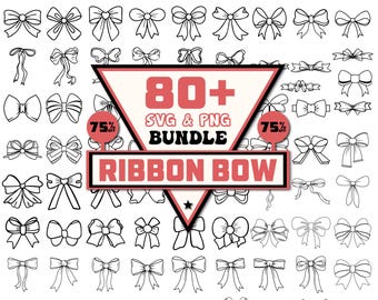 88+ Coquette Bow SVG Bundle: Clipart, Ribbon, Cricut, Silhouette (Digital Download)