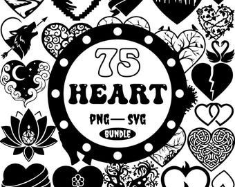 Heart Svg,Heart Text Dividers SVG,Doodle Heart Svg,Love Svg, Valentine Svg,Heart Wreath Svg,Sketch Heart Svg, Open Heart,Cricut & Silhouette