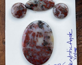 Dendritic Agate - Vintage  Lapidary Stone