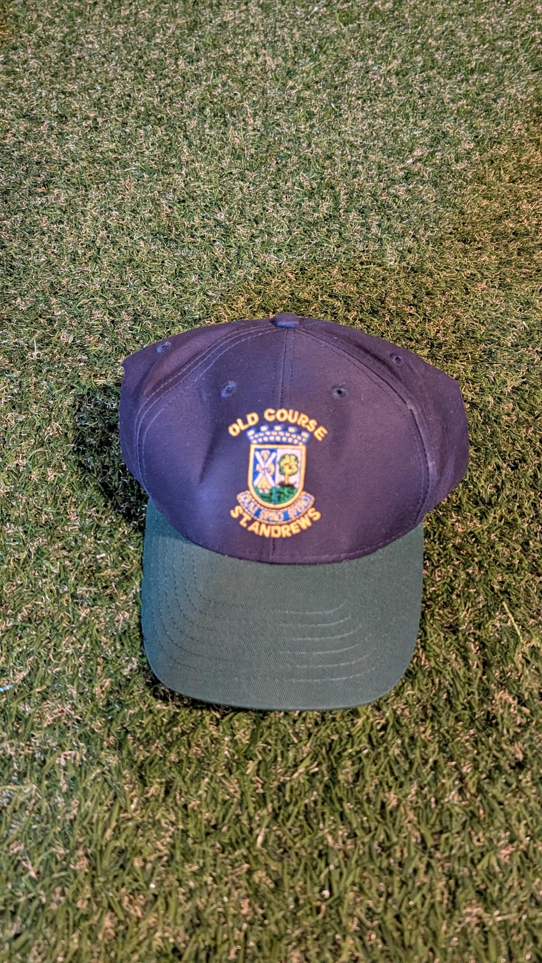 Course Picture Hat Vintage the Old Course St Andrews Golf Hat - Made in United Kingdom - Etsy