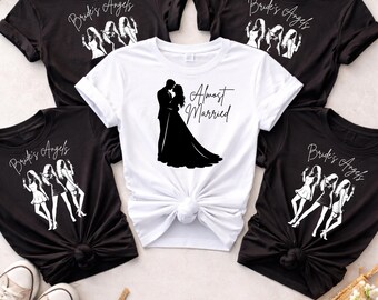 Design PNG per addio al nubilato - Sposa e damigelle (Download digitale)