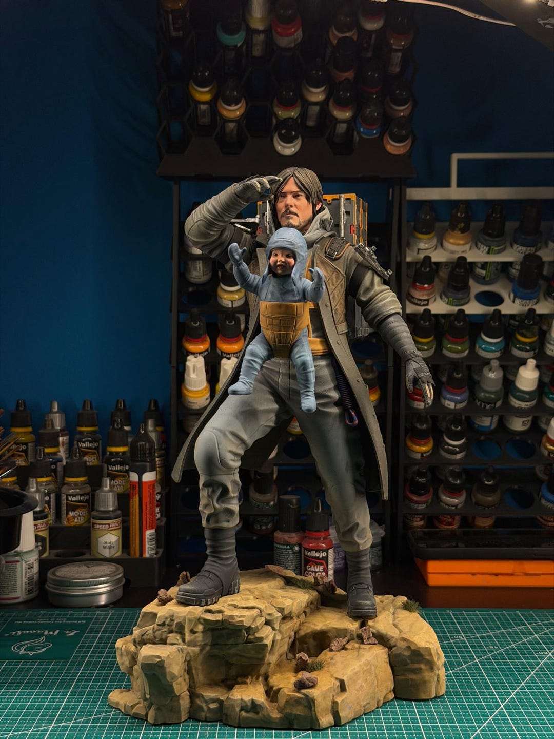 Sam Porter Bridges Figure – Death Stranding Statue – Hand Painted 3D ...