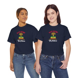 Black History The Future Tee | Afro Tree, Book Stack image 14