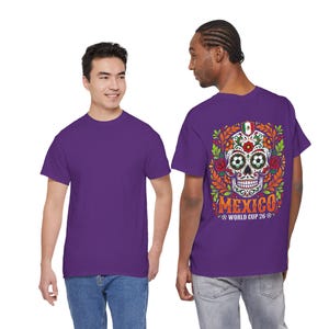 Sugar Skull Mexico World Cup Tee | Day of the Dead Football Shirt image 14