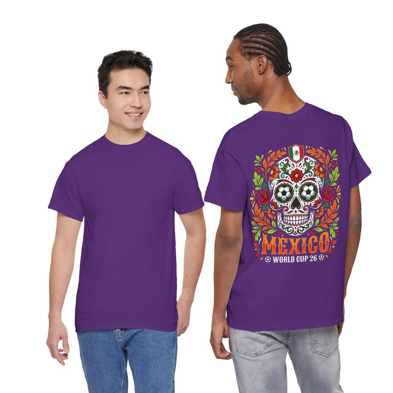 Sugar Skull Mexico World Cup Tee | Day of the Dead Football Shirt image 14