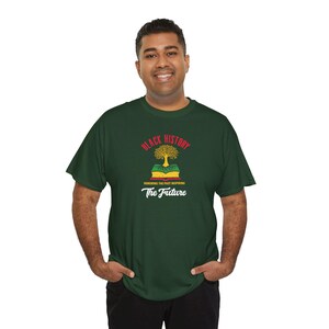 Black History The Future Tee | Afro Tree, Book Stack image 8