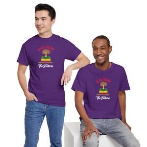 Black History The Future Tee | Afro Tree, Book Stack image 18