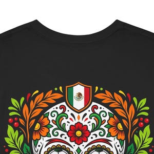 Sugar Skull Mexico World Cup Tee | Day of the Dead Football Shirt image 2