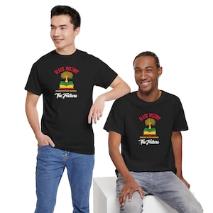 Black History The Future Tee | Afro Tree, Book Stack image 15