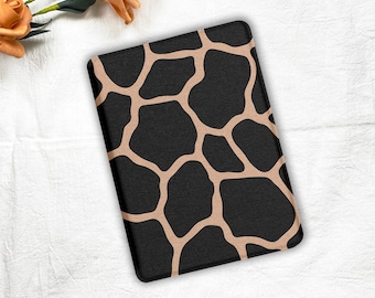 Giraffe Print Kindle Paperwhite Hülle, Kobo Hülle mit Handschlaufe, Kobo Clara & Libra Color Cover, Minimalistisches Geschenk für Sie