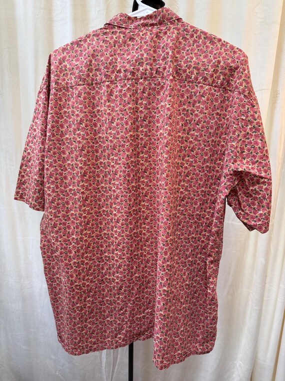 Men’s Patterned Shortsleeve Buttondown (Size XL) - image 5