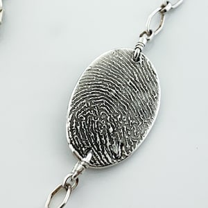 Fingerprint bracelet