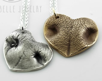 etsy dog nose necklace