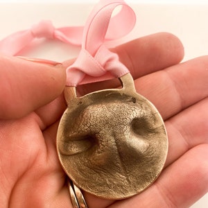 Pet nose or paw print ornament image 1