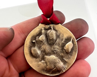 Paw print Ornament