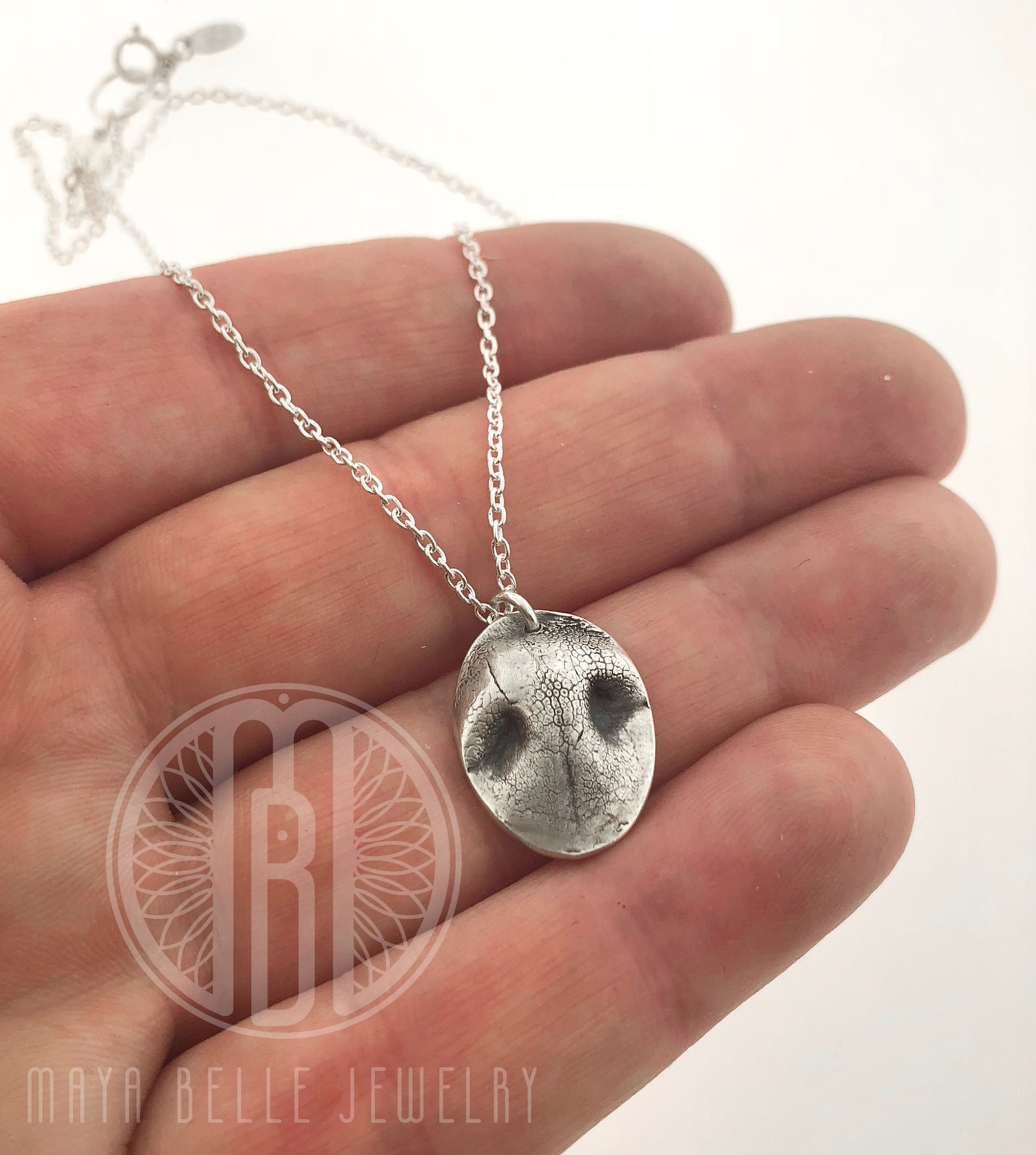 Dog Nose Print Jewelry Dog Nose Print Necklace Custom Dog Etsy