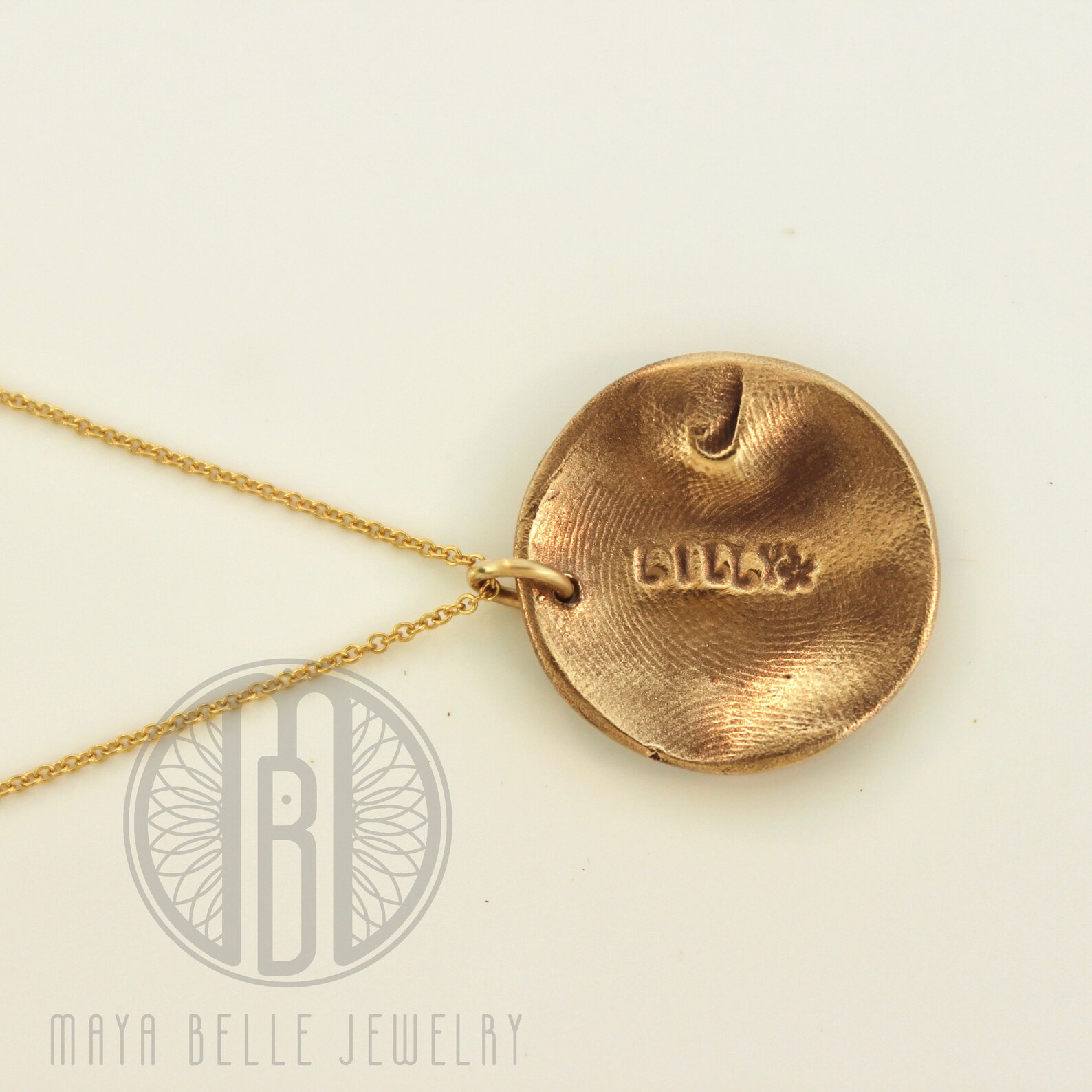 Gold Dog Nose Print Charm Necklace Custom Dog Nose Print Etsy