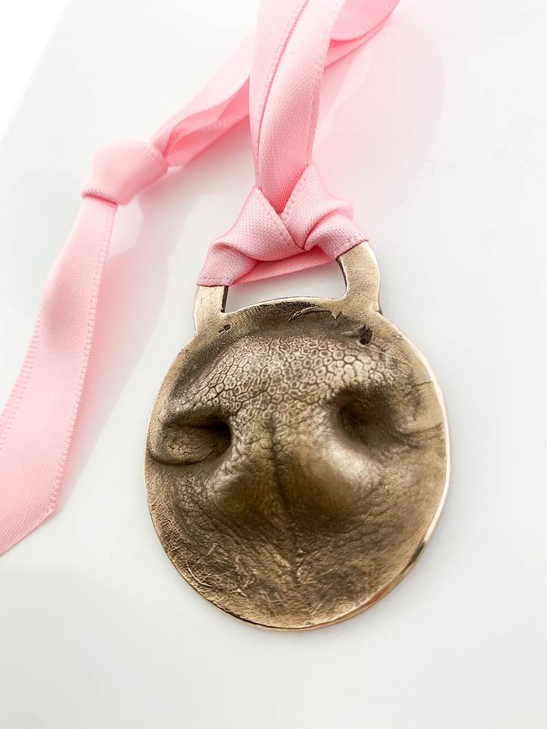 Pet nose or paw print ornament image 3