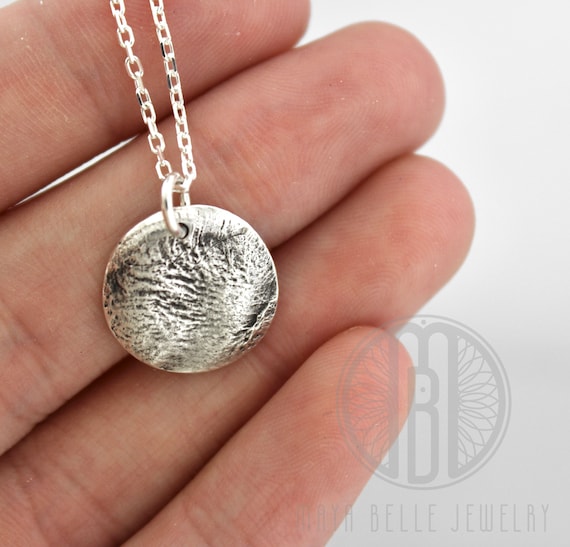 Custom Dog Nose Print Necklace on Sale 