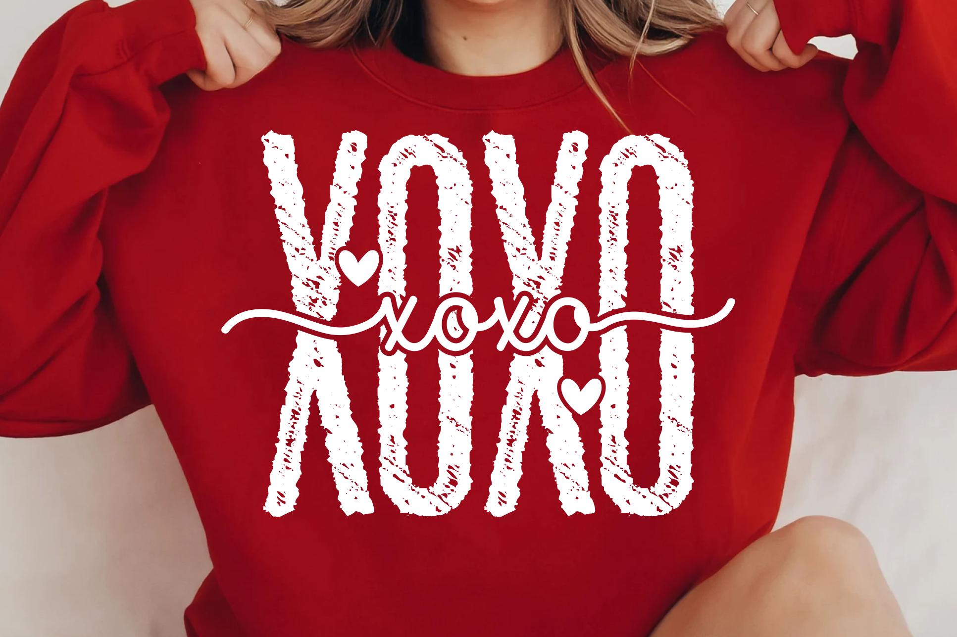 Retro Valentines XOXO SVG, Love Shirt Design (digital Download) - Etsy