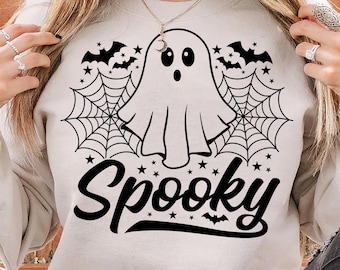 Spooky Halloween SVG Bundle: T-Shirts, Mugs, Cards (Digital Download)