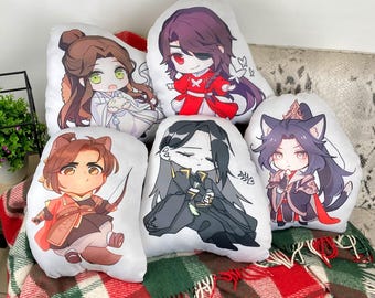 Hua Cheng Xie Lian Chibi Plush Pillow – Cute Anime Plush Toy Gift