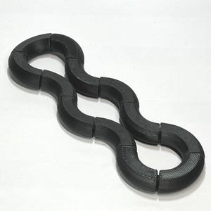 Articulated Fidget Toy Calming | Articulated Anti-Stress Toy | Sensory Toy ADHD Anxiety Relief | 3D Printed Fidget Discreet