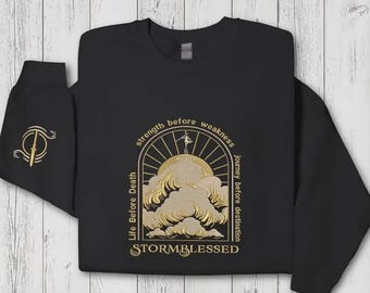 Stormlight Archive Hoodie, Cosmere Embroidered Sweatshirt