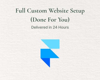 Custom Website Design Framer WordPress | Responsive & Modern SEO Site in 48hrs