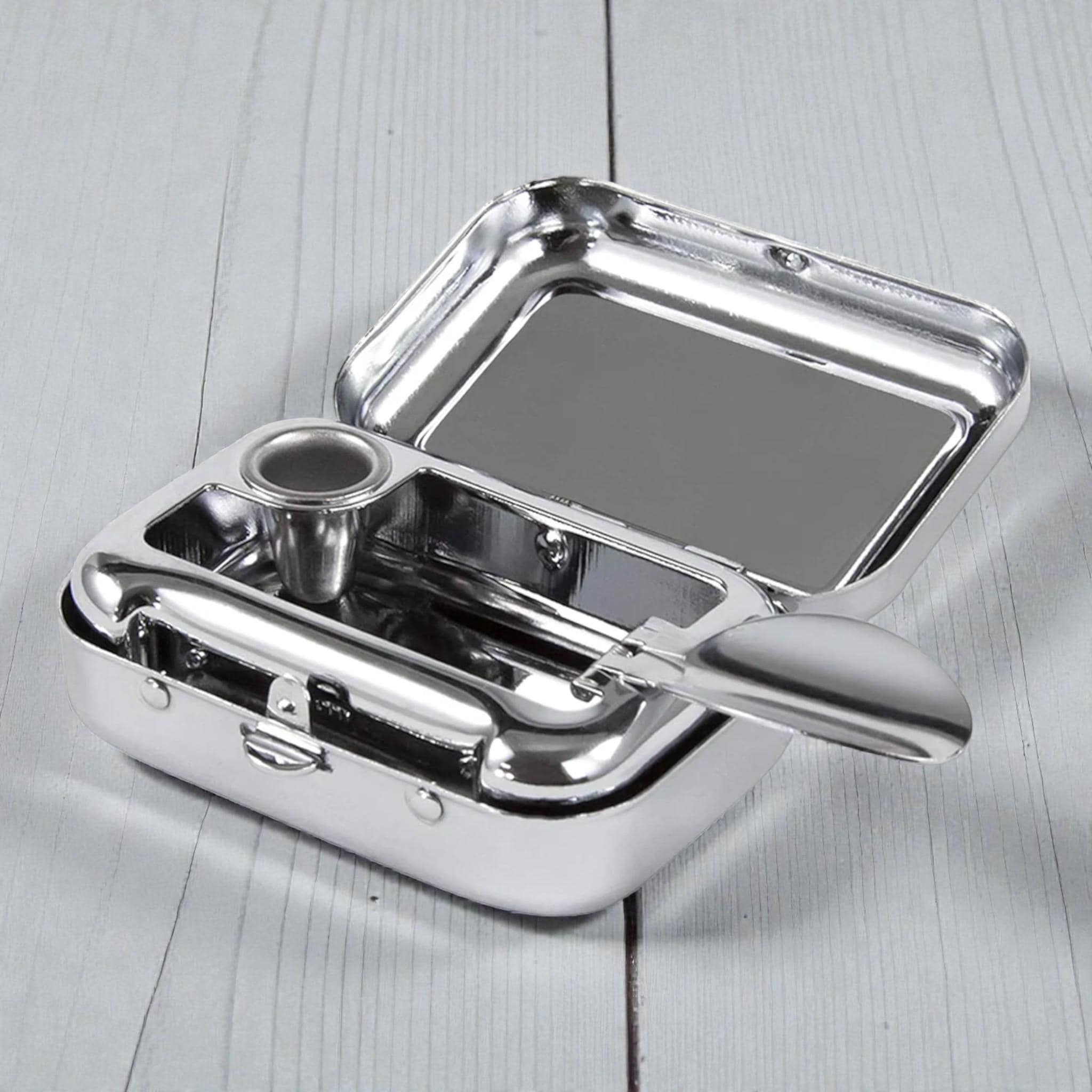Mini Pocket Ashtray With Locking Lid – Travel Pocket Ash Case - Etsy