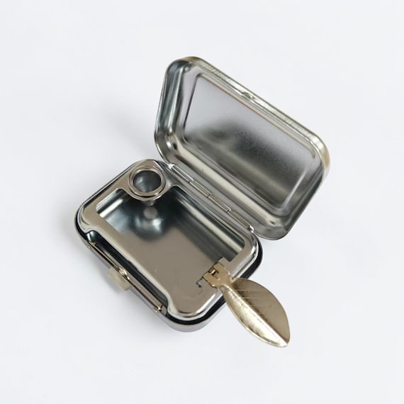 Mini Pocket Ashtray With Locking Lid – Travel Pocket Ash Case - Etsy