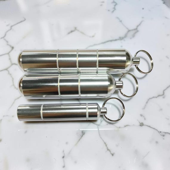 Waterproof Capsule Cigarette Case With Keychain - Etsy