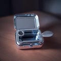 Mini Pocket Ashtray with Locking Lid – Travel Pocket Ash Case
